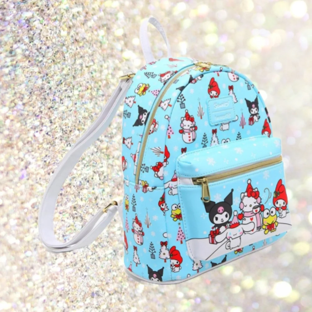 Loungefly Hello Kitty And Friends Holiday Mini Backpack and Cardholder‎